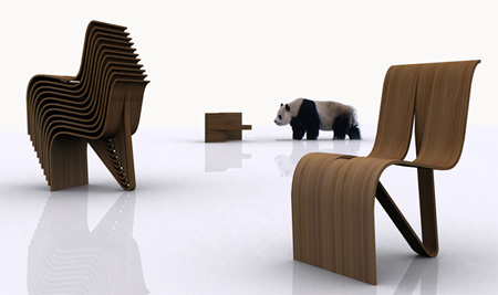 Stackable Kulms Chair by MisoSoup Design