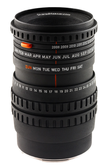 Worlds First Camera Lens Calendar