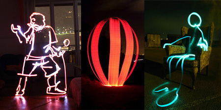 20 Beautiful Examples of Light Graffiti