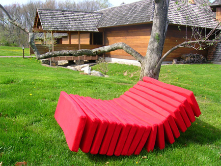 Segmented Lounge Chair