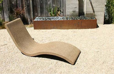 Chaise Lounge from Concreteworks Studio