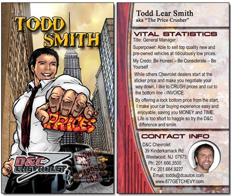 Todd Smith Business Card