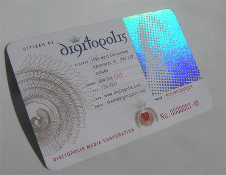 Digitopolis Business Card