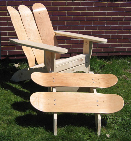 Skateboard Chair