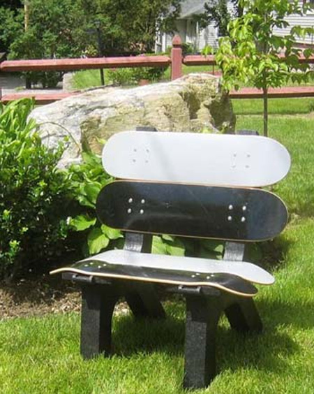 Skateboard Bench