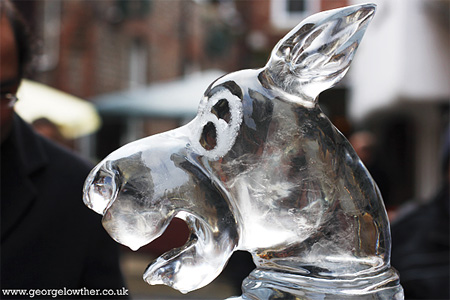 Scooby Doo Ice Sculpture