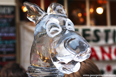 Scooby Doo Ice Sculpture 2