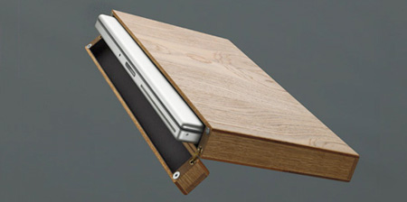 Wooden Laptop Case