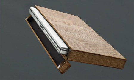 Wooden Laptop Case by Rainer Spehl
