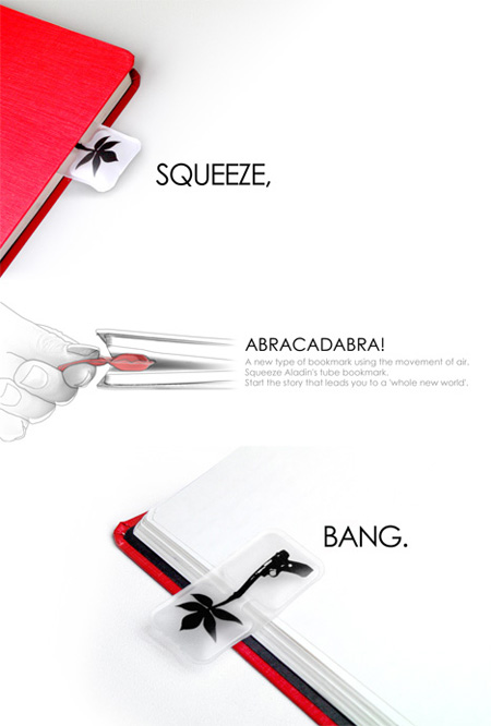 Abracadabra Puffy Bookmark