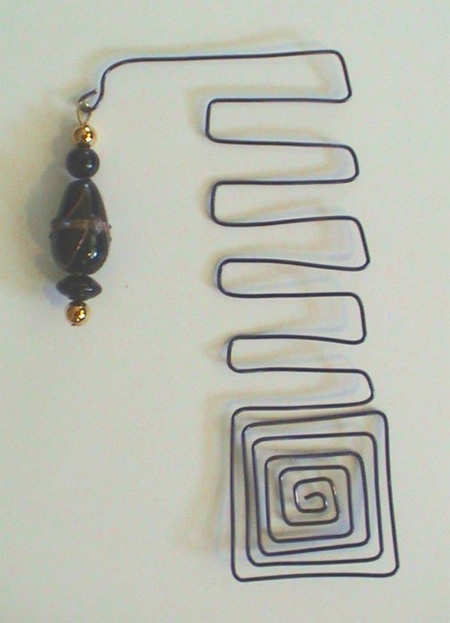 Beaded Wire Bookmark