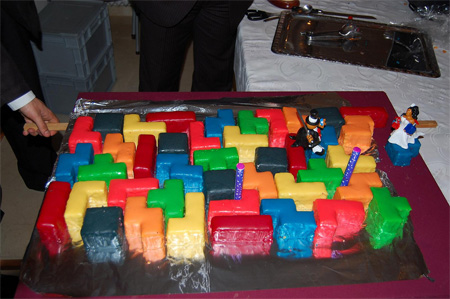 Tetris Cake