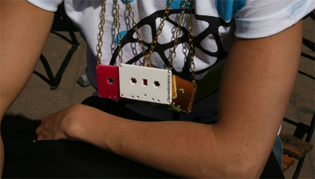 Cassette Tape Necklace