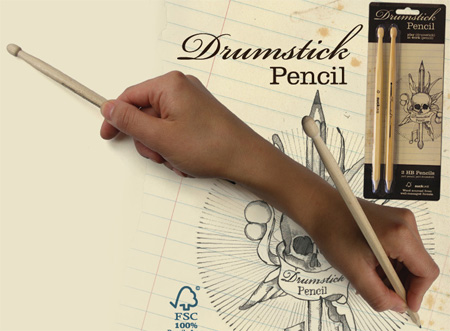 Drumstick Pencil by Moko Sellars