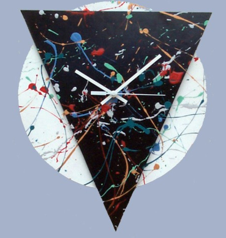 Splatter Clock