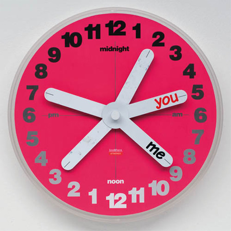  اشكال مبتكره للساعات Modernclocks24