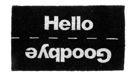 Hello Goodbye Doormat