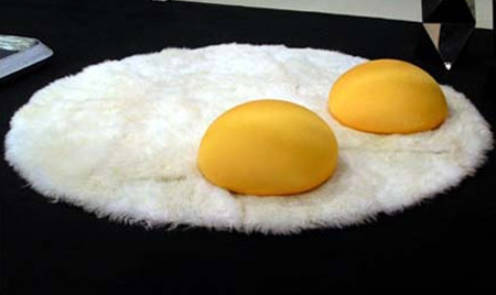 Breakfast Eggs Rug