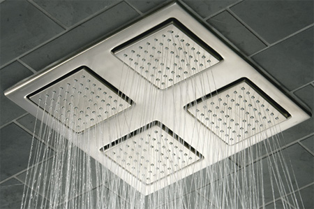 WaterTile Rain Shower Panel