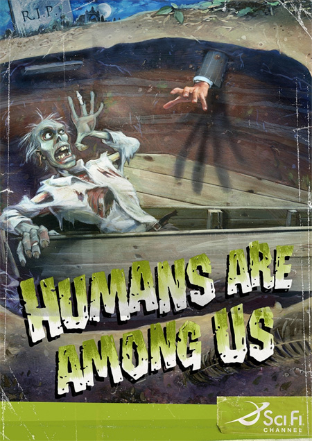Humans are Among Us Sci Fi Ad Campaign 2