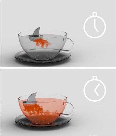 Sharky Tea Infuser by Pablo Matteoda 2