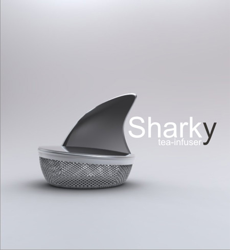 Sharky Tea Infuser by Pablo Matteoda 4