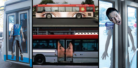 Clever and Creative Bus Advertising