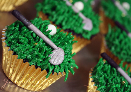 Golf Cupcakes