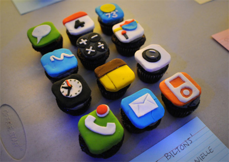 iPhone Cupcakes