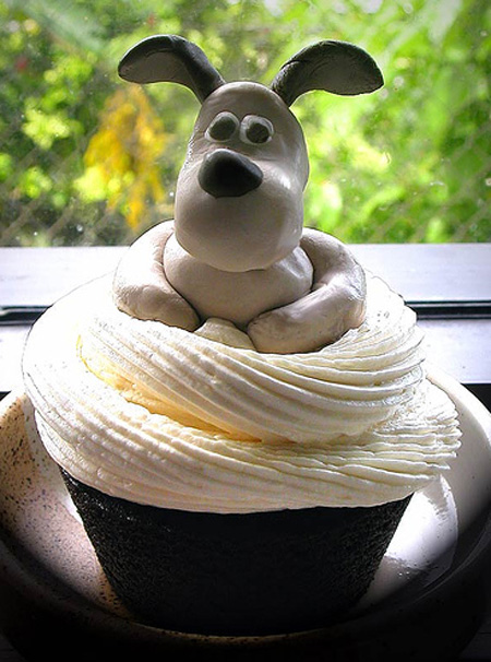 Gromit Cupcake