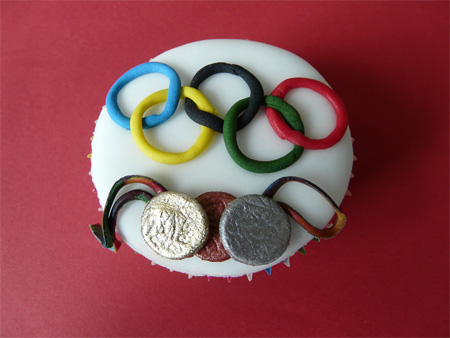 Olympic Games Cupcake