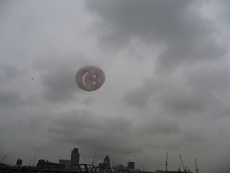 Happy Clouds Over London by Stuart Semple 03