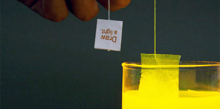 Lighting Tea Bag