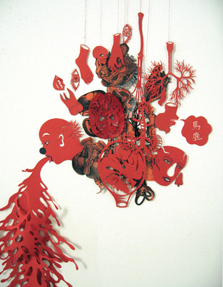 Paper Cutting Art by Kako Ueda 5