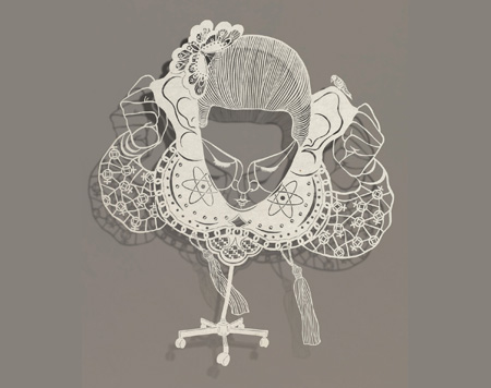 Paper Cutout Drawings by Bovey Lee 7