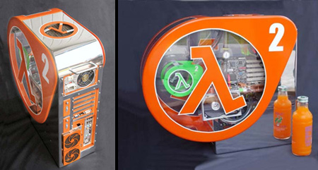 Half-Life 2 Logo PC Case Mod