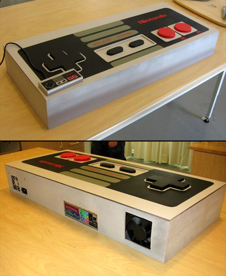 NES Controller PC Case Mod