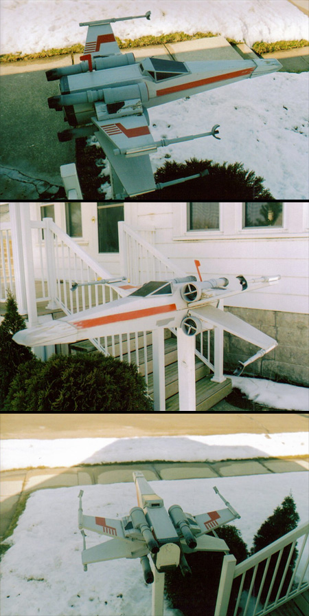 X-Wing Fighter Mailbox