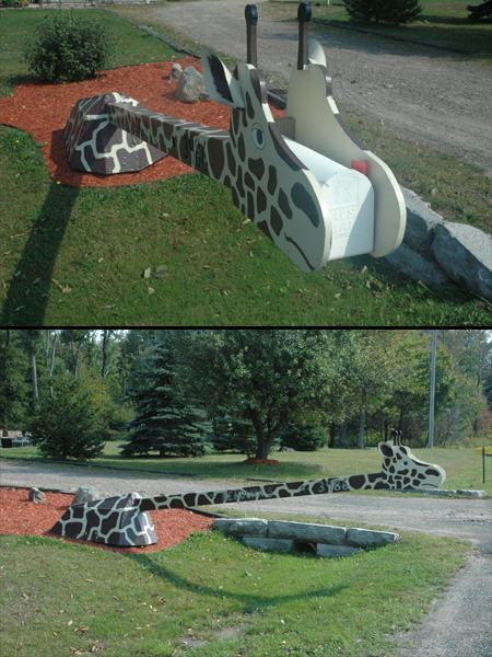 Giraffe Mailbox