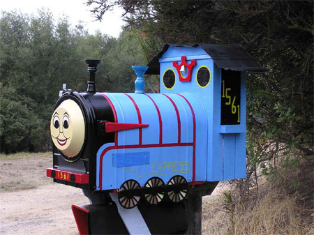 Thomas Train Mailbox