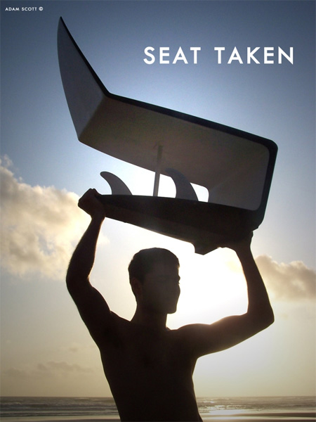 Surfboard Chair by Adam Scott 5