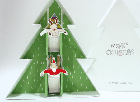 Christmas Tree Tea Packaging