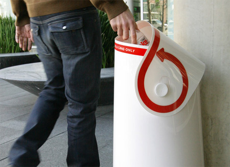 Coca-Cola Refresh Recycling Bin