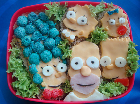 The Simpsons Bento