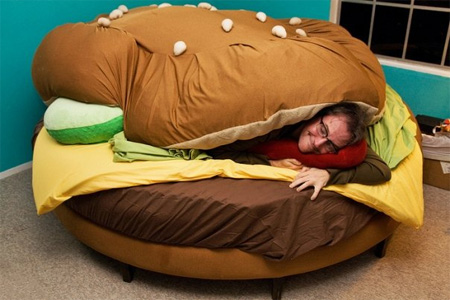 Hamburger Bed by Kayla Kromer 2