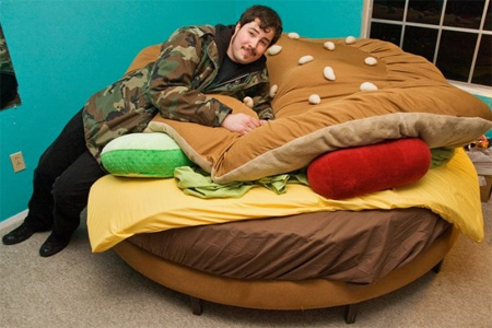 Hamburger Bed by Kayla Kromer 4