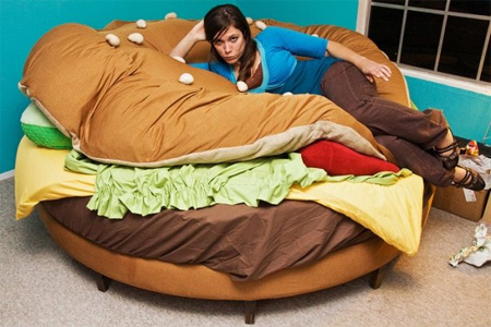 Hamburger Bed by Kayla Kromer 5