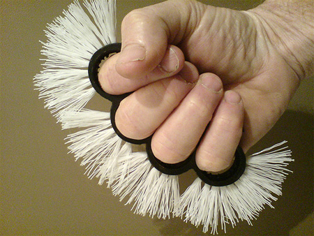 Brass Knuckle Brush