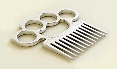 Brass Knuckle Comb