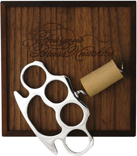 Brass Knuckle Corkscrew